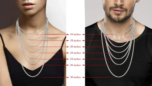 Miniatura 6 de Miabella Collar de plata de ley 925 maciza italiana de 0.157 in de corte de diamante, para mujeres y hombres, fabricado en Italia