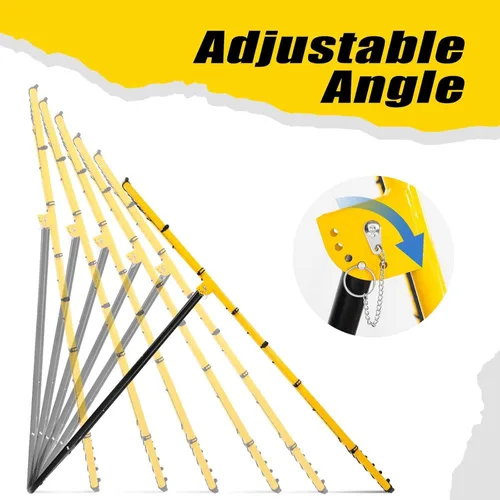 Miniatura 2 de Volleyball Rebounder Net 7x4 ft -5 Angles Adjustable, Outdoor Portable or Home Training Equipment, Backyard Volleyball Trainer with Rebound Net