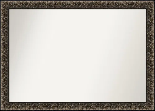 Miniatura 219 de Amanti Art Espejo personalizado, espejo de baño Tribeca, espejo de pared o espejo de tocador de baño sobre el fregadero (28.25 x 34.25 pulgadas)