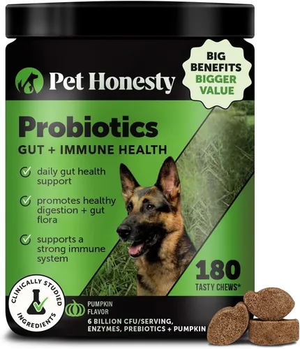 Miniatura 15 de Pet Honesty - Suplemento de probióticos y calabaza en polvo totalmente natural para perros - Prebióticos, probióticos, enzimas y antioxidantes
