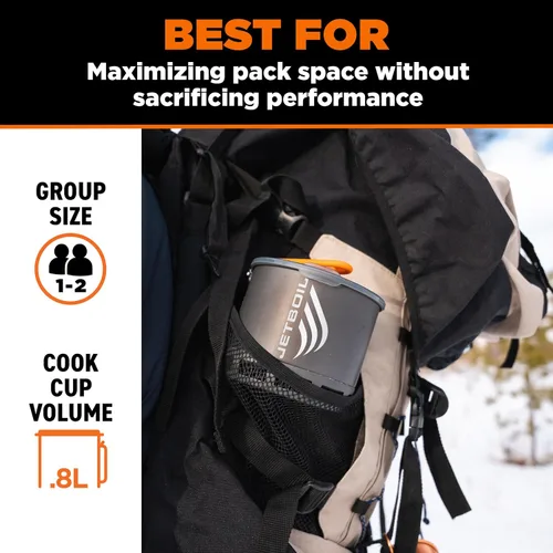Miniatura 3 de Jetboil Stash - Sistema de cocina ultraligero para estufa de camping y excursionismo