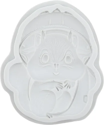 Miniatura 9 de Lingzhi Moldes de silicona para fondant de ardilla para decoración de pasteles, decoración de cupcakes, chocolate, caramelo, goma de azúcar, pasta