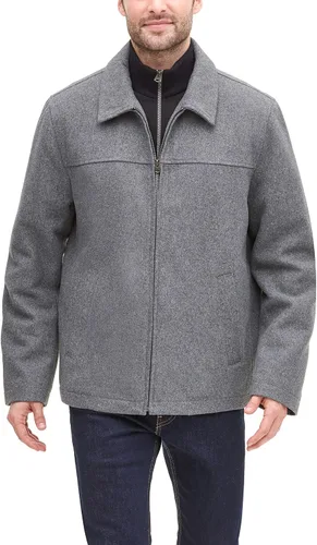 Miniatura 2 de Dockers Chaqueta de mezcla de lana para hombre con babero acolchado