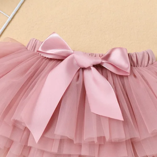 Miniatura 5 de IMEKIS Traje bohemio para bebé niña de 1er 2 cumpleaños + falda tutú + diadema de manga larga para sesión de fotos
