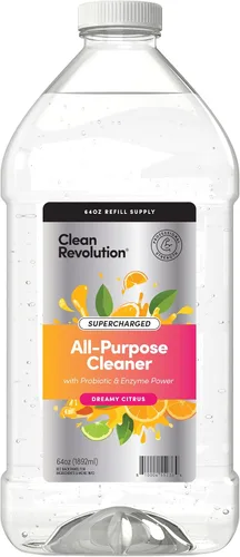 Miniatura 23 de Clean Revolution Suministro de repuesto para limpiador de superficies múltiples, no tóxico, ecológico y a base de plantas, listo para usar, lavanda