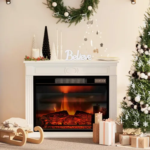 Miniatura 5 de Letrero rústico de madera blanca envejecida para mesa de 14 pulgadas, decoración motivacional de escritorio para oficina, estante de entrada, sala