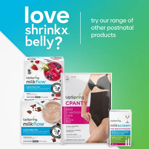 Miniatura 8 de Shrinkx Belly faja para vientre después del embarazo S M Gris carbón