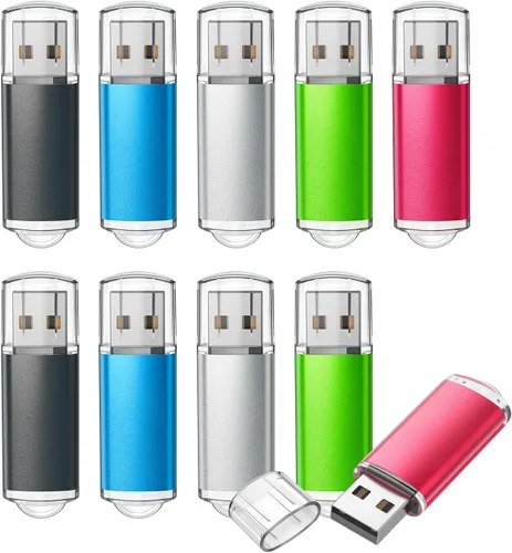 Miniatura 16 de TOPESEL Paquete de 2 unidades de memoria USB 3.0 de 64 GB de alta velocidad, memoria USB 3.0 para PC, portátiles, tabletas, televisores, audio