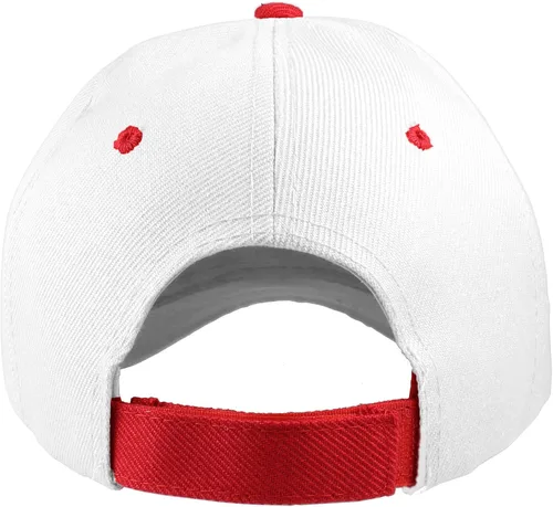 Miniatura 109 de Gorras de béisbol con correa trasera ajustable, lisas, negras, 12