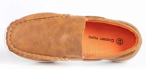 Miniatura 5 de Mocasines para niños, zapatos de barco casuales para niños, zapatos de vestir para niños