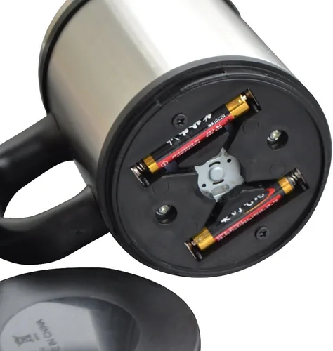 Miniatura 6 de Mengshen Taza autoagitadora de acero inoxidable mezcla automática para viajar por la mañana oficina hombres y mujeres MS-A004M Negro