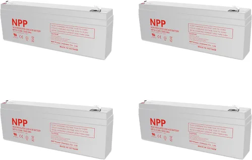 Miniatura 11 de NPP Batería AGM recargable de 12 V 1.2 Ah, plomo ácido sellado NP12-1.2Ah T1 baterías de reserva para sistema de seguridad ADI/Ademco 484, alarma