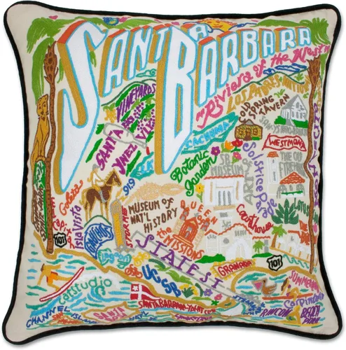 Miniatura 90 de Catstudio Almohada decorativa bordada a mano de Texas