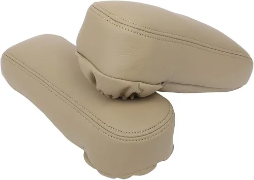 Miniatura 6 de ECCPP Funda de cuero para reposabrazos para Ford F250 F350 Excursion Lariat 99 00 01 02 03 04 05 06 07 (piel sintética de alta calidad, un par de 2)