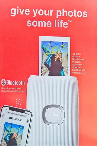 Miniatura 2 de Fujifilm Paquete de impresora Instax Mini Link 2, color blanco