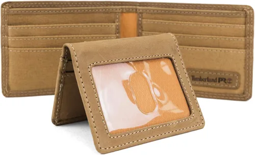 Miniatura 5 de Timberland PRO Men's Leather RFID Wallet with Removable Flip Pocket Card Carrier