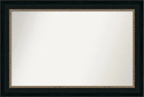 Miniatura 123 de Amanti Art Espejo personalizado, espejo de baño de bronce Milano, espejo de pared o espejo de tocador de baño sobre el fregadero