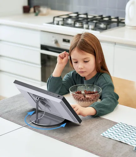 Miniatura 3 de Almoz Echo Show - Soporte giratorio e inclinable de 15, de aluminio Echo 15 con base giratoria de 360 grados, ángulo de visión ajustable, soporte