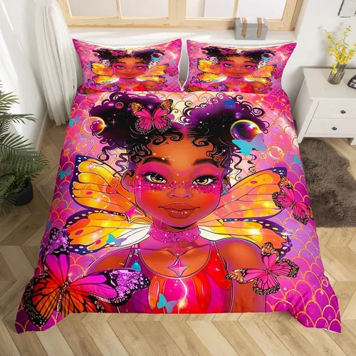 Miniatura 22 de Juego de ropa de cama de bandera estadounidense tamaño individual para habitación de niños y niños, juego de funda de edredón de águila calva, funda