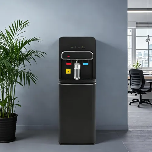 Miniatura 6 de Dispensador de agua de carga inferior, dispensador de agua caliente, fría y a temperatura ambiente para botellas de 5 galones, fácil carga