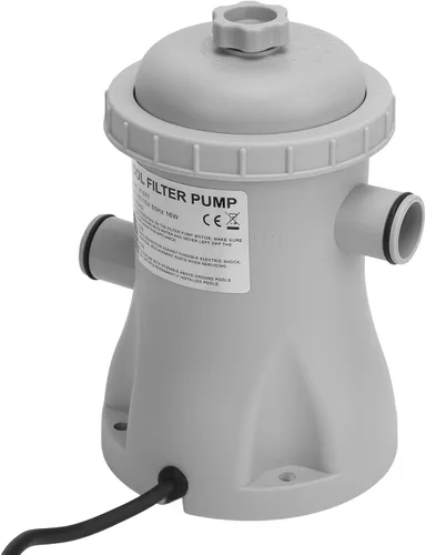 Miniatura 7 de Yunseity Bomba de filtro de cartucho transparente para piscina, bomba de filtro de piscina ABS 330 galones de bajo ruido para uso residencial