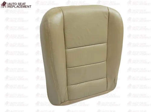 Miniatura 2 de Funda de asiento de cuero sintético de repuesto para Ford F250 F350 Lariat Crew Cab 2003, 2004, 2005, 2006, 2007, color marrón