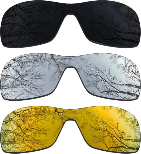 ToughAsNails 3 pares de lentes polarizadas de repuesto para Oakley Antix Pack