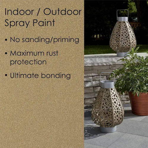 Miniatura 214 de Krylon Fusion - Pintura en aerosol adhesiva todo en uno para uso en interiores y exteriores, 12 onzas, aluminio