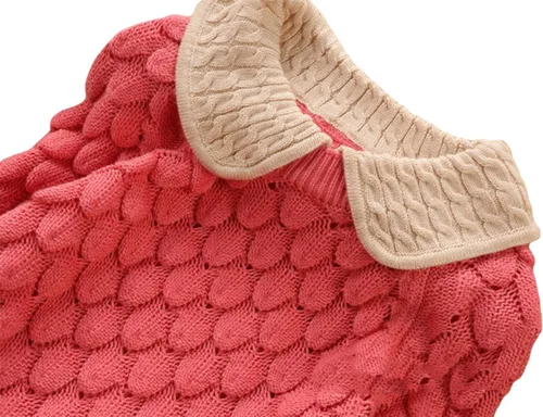 Miniatura 3 de suéter de punto para bebé niña