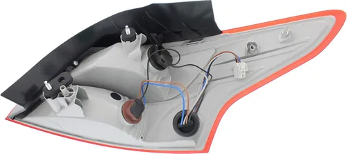 Miniatura 5 de Evan Fischer Conjunto de luz trasera compatible con Ford Focus 2012-2014 Outer Sedan lado del conductor