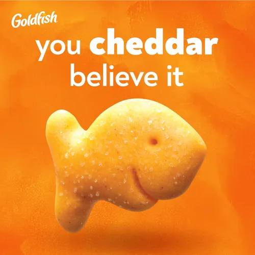 Miniatura 3 de Goldfish Galletas de queso cheddar, galletas horneadas, bolsa de 6.6 onzas