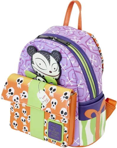 Miniatura 8 de Loungefly Disney Nightmare Before Christmas Scary Teddy Present Glow Mini mochila