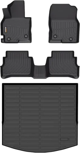Miniatura 58 de Alfombrillas y forro de carga para Jeep Grand Cherokee L 2021-2025 (solo para 6 plazas sin consola central), alfombrillas de automóvil TPE para todo