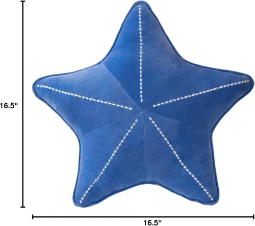 Miniatura 6 de Cojín de felpa con diseño de estrella de mar para automóvil, mesita de noche, sofá, muebles para el hogar, dormitorio, oficina