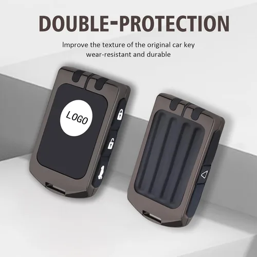 Miniatura 4 de Funda de Silicona Suave Premium para Llavero de Volvo de 4 Botones Laterales, Llavero de Servicio Pesado con Funda Compatible con Volvo XC40 XC60