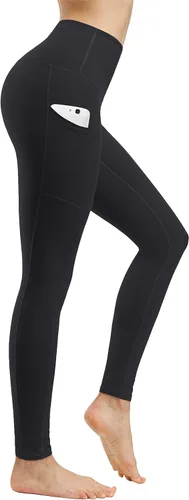 Miniatura 2 de Fengbay - Pantalones de yoga de cintura alta para mujer con control de abdomen, bolsillos y elasticidad en 4 direcciones, pantalones de yoga