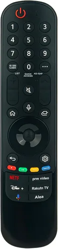 Reemplazo de voz remoto aplicable para LG TV 50UQ7070ZUE 43UQ7070ZUD 55UQ7070ZUE 50UQ8000AUB 65NANO80AQA 86QNED90UQA 75QNED85UQA 28LM400B-PU