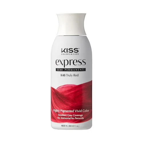 Miniatura 15 de Kiss Express - Kit completo de tinte semipermanente para el cabello, tinte vívido y altamente pigmentado para cabello vibrante, fórmula suave