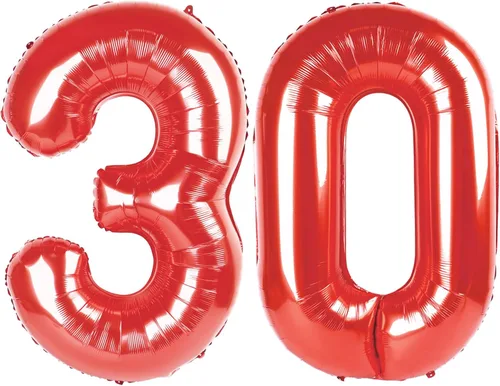 Miniatura 133 de Globos de números de 5 globos de 40 pulgadas, decoraciones de cumpleaños azules para niños y niñas, globos de números azul marino grandes