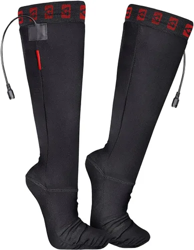 Miniatura 2 de Gerbing Calcetines de motocicleta con calefacción de batería de 12 V, unisex, calefacción de microalambre patentada para deportes de potencia, motos