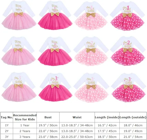 Miniatura 7 de Traje de ratón para niña, 1, 2, 3 cumpleaños, vestido de ratón, falda tutú de lunares, ropa de manga larga para sesión de fotos