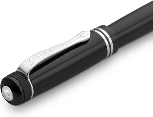 Miniatura 4 de Kaweco DIA2 - Bolígrafo de gel cromado I, incluye bolígrafo de 0.028 in, diseño clásico, con bola de cerámica, rodillo de gel acrílico nostálgico