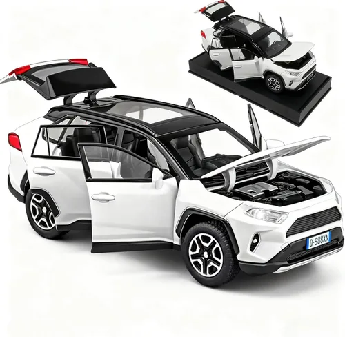 Miniatura 6 de Modelo de coche compatible con 1/32 de aleación de juguete fundido a presión modelo coleccionable con luz y sonido vehículo de juguete para niños