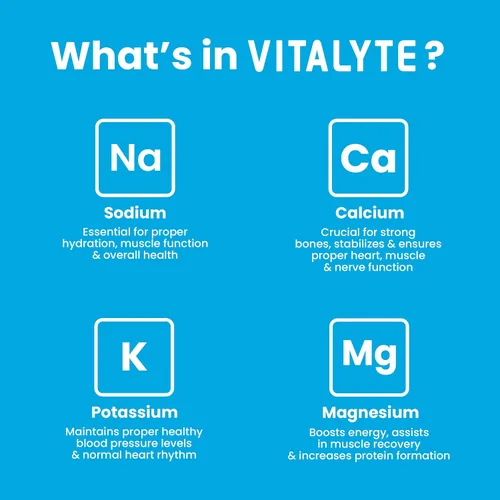 Miniatura 8 de Vitalyte Mezcla de bebida en polvo de electrolitos, mezcla de hidratación de electrolitos isotónicos, paquete de caja a granel