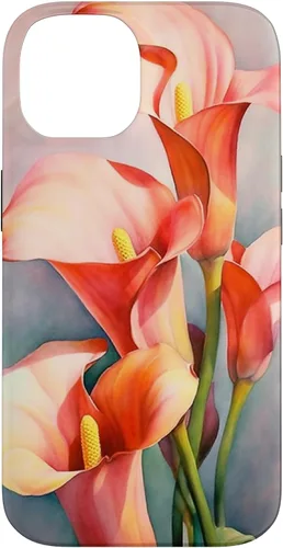 Miniatura 4 de Calla Lilies Flower Floral Watercolor Case for iPhone 17