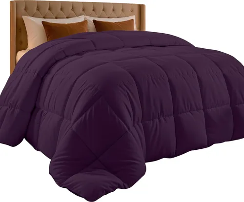 Miniatura 12 de Utopia Bedding - Juego de edredones de plumón con inserción de edredón acolchado con esquinas y pestañas, edredones alternativos cosidos en caja