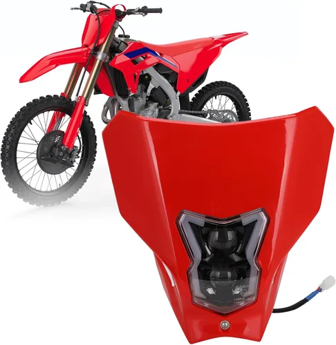 Miniatura 9 de Faro delantero de motocicleta universal para CRF450R CRF450L CRF450RX CRF250L CRF250L RALLY CRF300L CRF300L RALLY CRF250R CRF250F negro