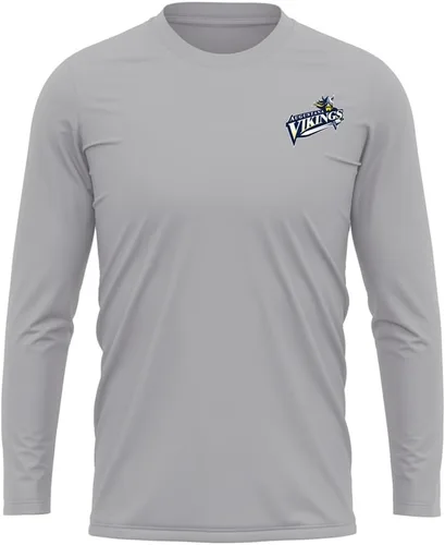 Miniatura 241 de Camisa deportiva de manga larga oficial de la NCAA Collegiate para hombre, con logotipo en el pecho izquierdo, colección Athletic Heather
