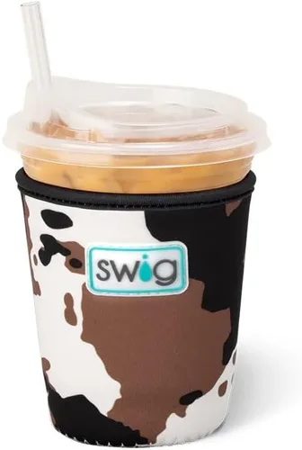 Miniatura 25 de Funda Swig Life para taza de café helado pequeña, funda estándar de 22oz para taza de café helado con asa, funda aislante de neopreno para mantener