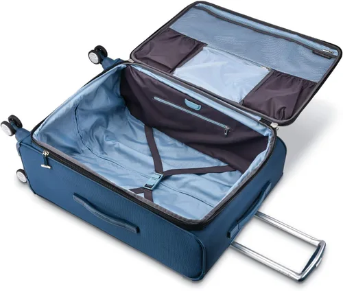 Miniatura 3 de Samsonite Solyte DLX Softside - Equipaje extensible con ruedas giratorias, azul (Mediterranean Blue)), 123569-0559